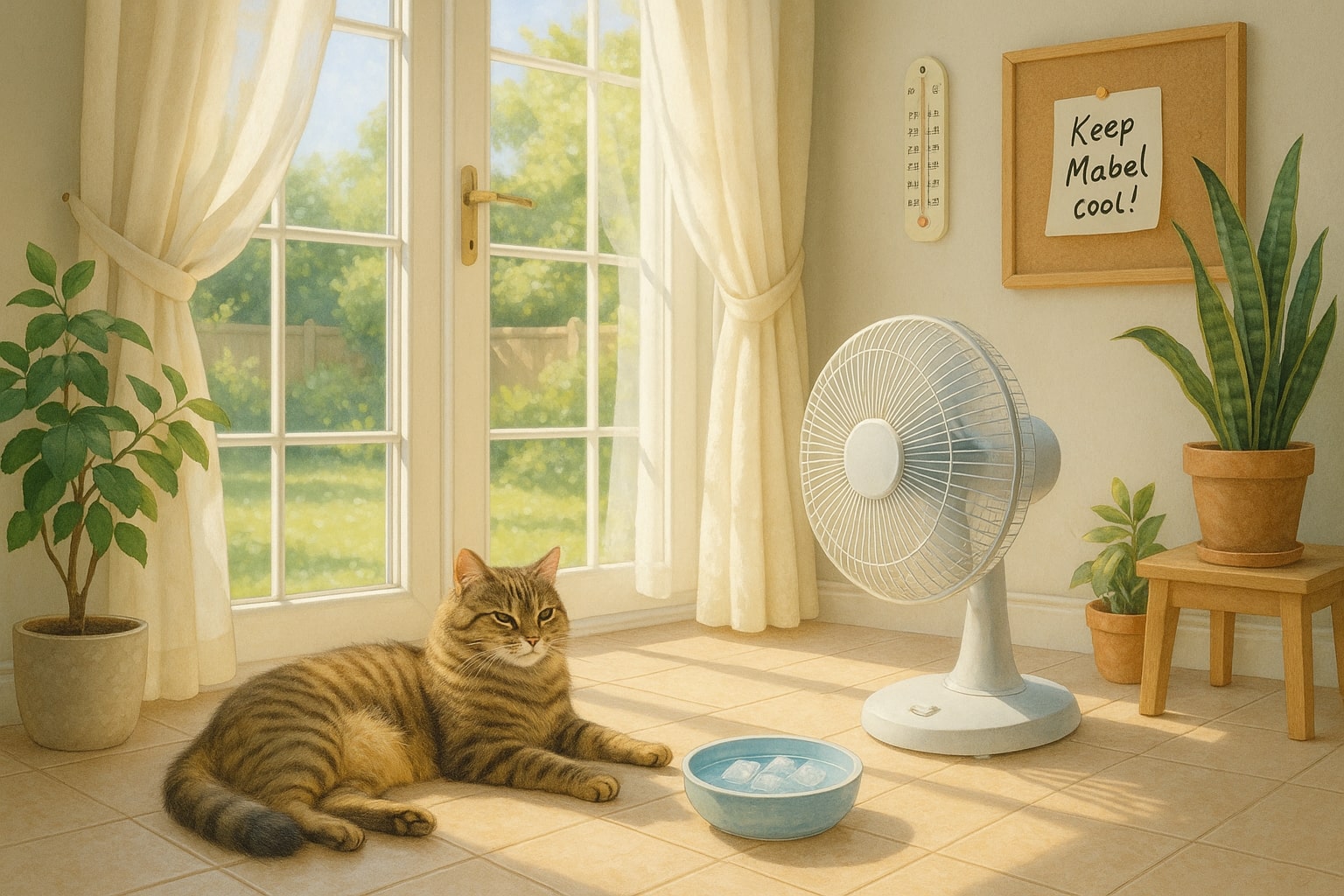 How to Keep Your Cat Cool in Summer